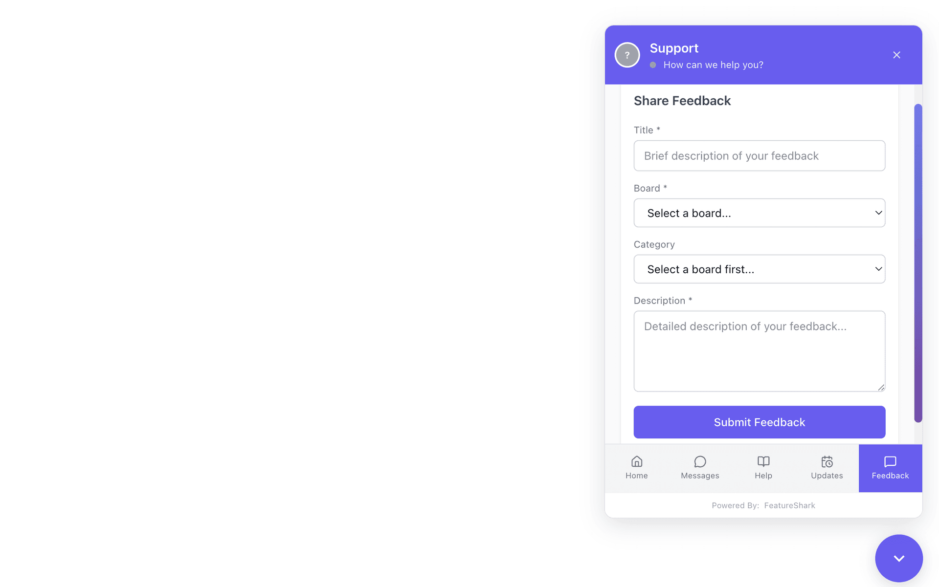 Interactive NPS Mockup